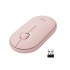 Logitech M350 Pebble Bluetooth and Wireless Mouse (Rose)